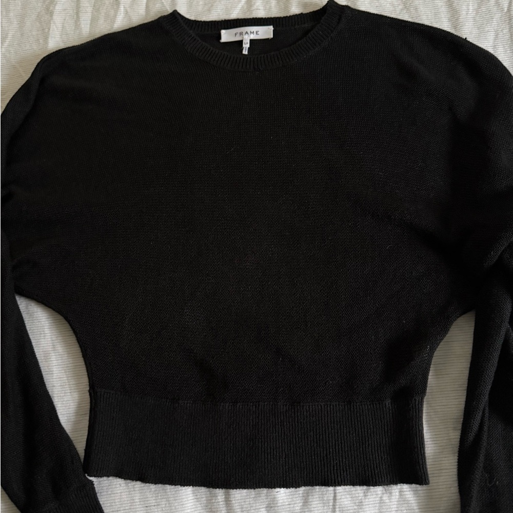 Frame Denim Linen Sweater